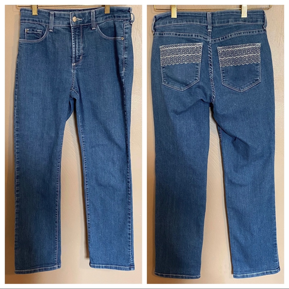 NYDJ straight leg jeans